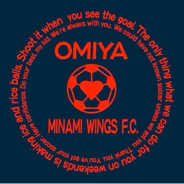 大宮南ウイングスフットボールクラブスポーツ少年団のロゴ・エンブレム