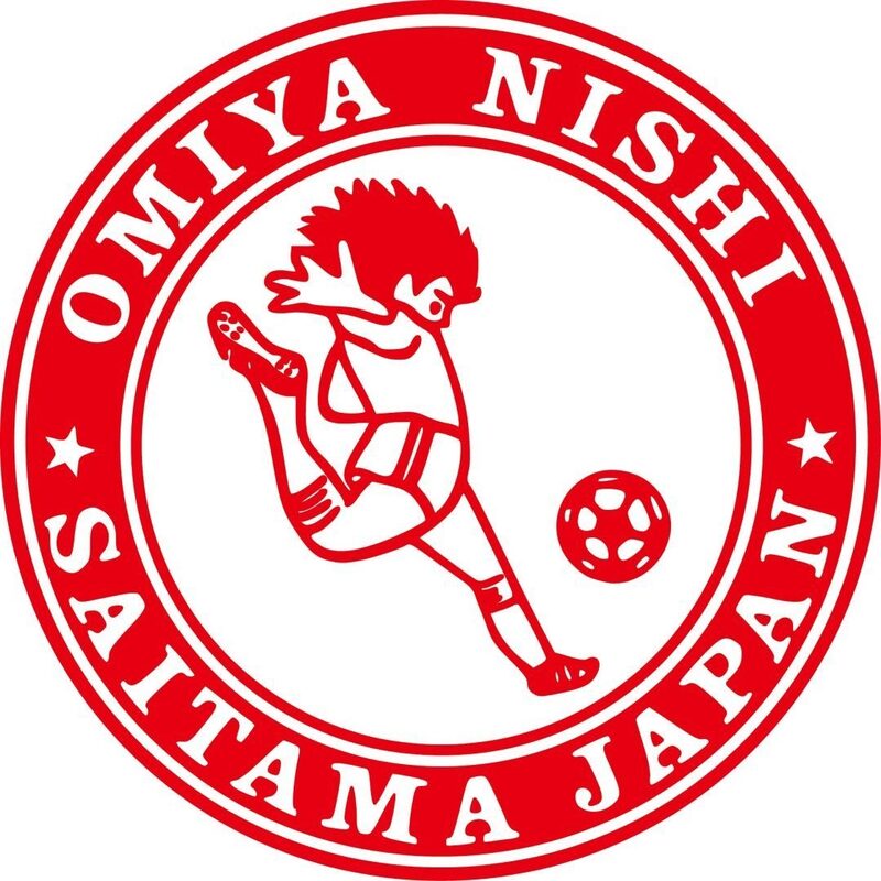 大宮西サッカースポーツ少年団（さいたま市西区）のロゴ・エンブレム
